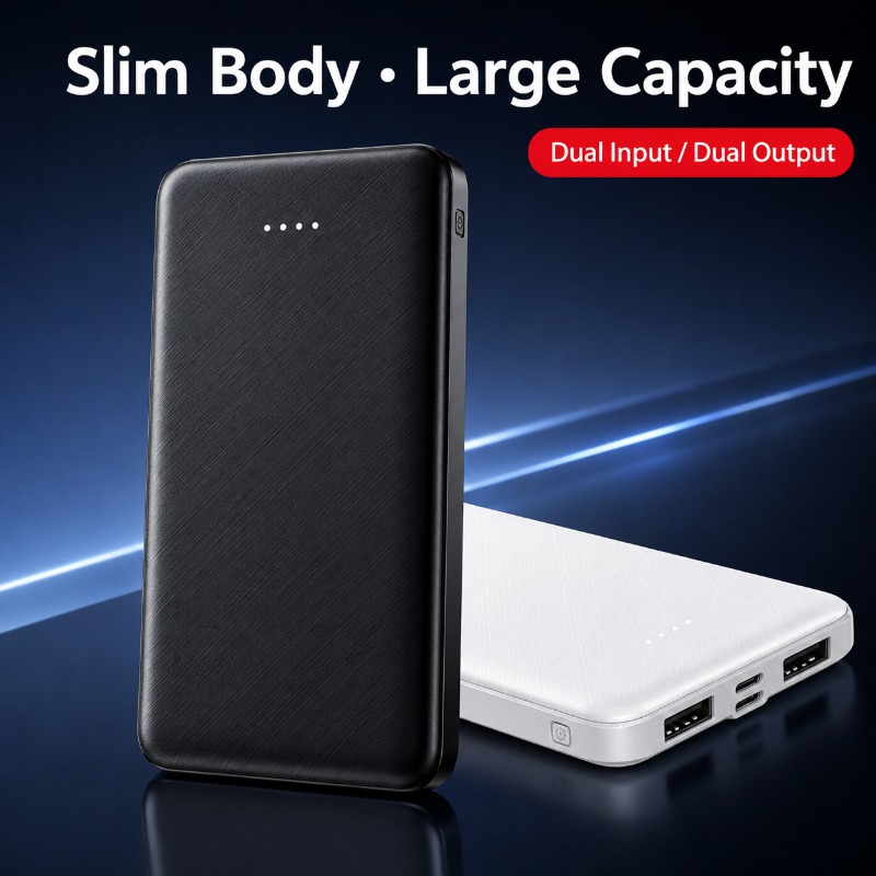 Heated Vest Battery - แบตเตอรี่สำรองขนาด 20000mAh แบบพกพา บางเฉียบ สำหรับเสื้อกั๊กให้ความร้อน แบตเตอรี่ภายนอกความจุสูง