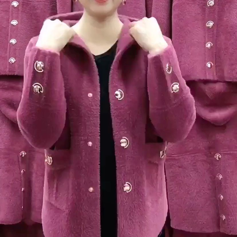ใหม่วัยกลางคนผู้สูงอายุแม่เลีย - Wool Coat Peacoat บทวิจารณ์และราคา
