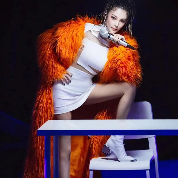 ผู้หญิงเลียนแบบแกะ Faux FUR ยา - Wool Coat Peacoat บทวิจารณ์และราคา