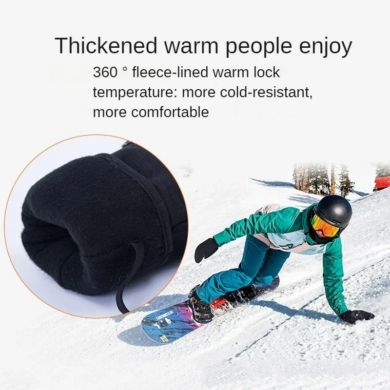 ถุงมือสกีฤดูหนาวกันน้ำ หน้าจอส - Touch Screen Gloves บทวิจารณ์และราคา