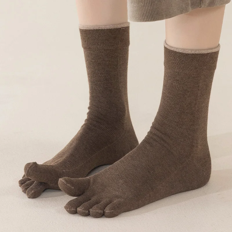 ถุงเท้าผู้ชายแบบห้านิ้ว 5/10 ค - Thermal Sock Wool บทวิจารณ์และราคา
